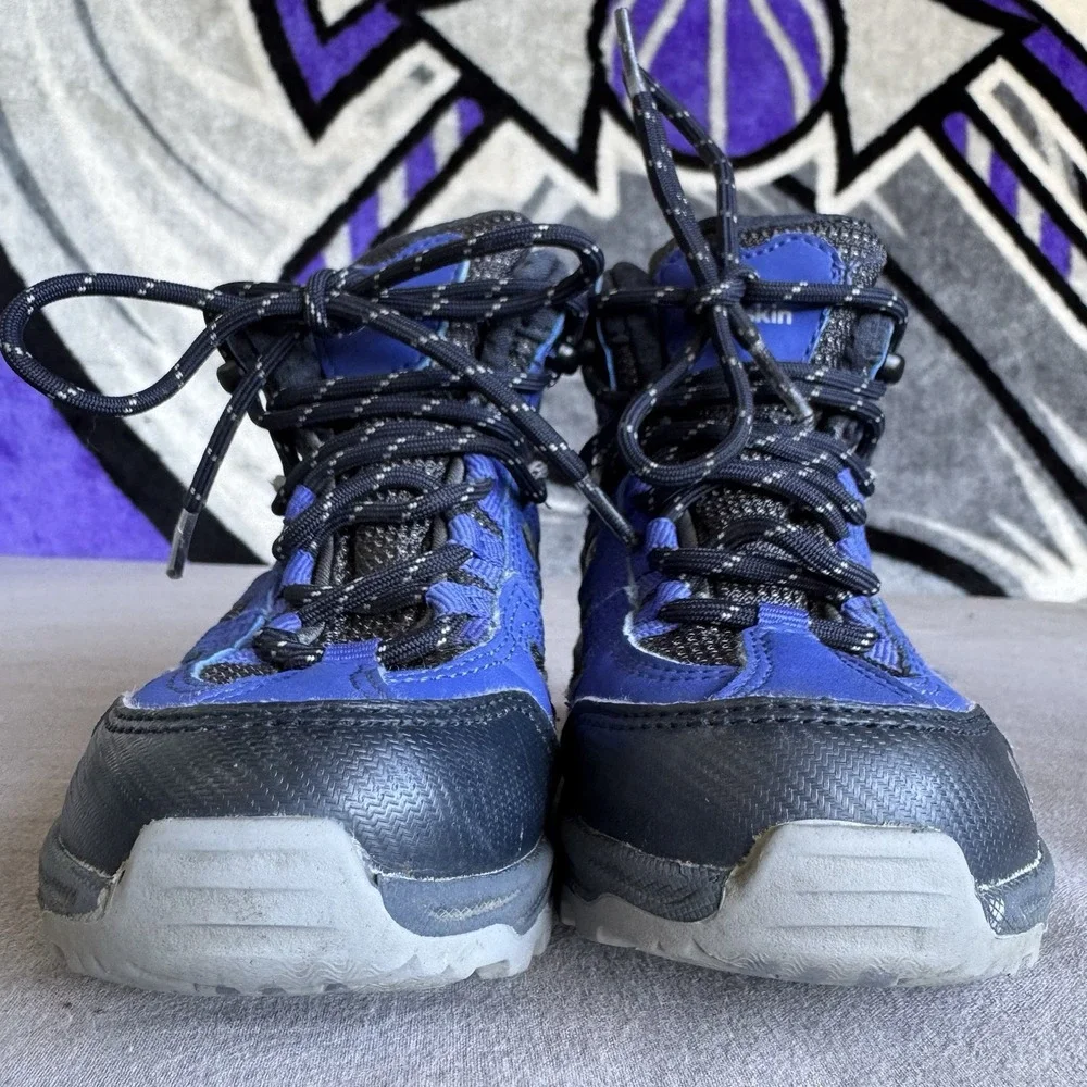 Size 9c - Jack Wolfskin Kids Woodland Texapore Mid Rise Waterproof Walking Boots